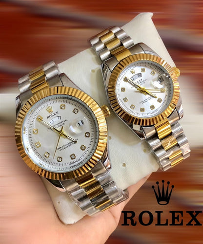 ROLEX COUPLE WATCH  ➕ BOX ➕ FREE DELIVERY  🎁