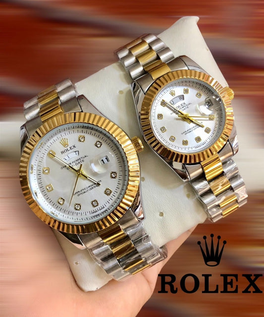 ROLEX COUPLE WATCH  ➕ BOX ➕ FREE DELIVERY  🎁
