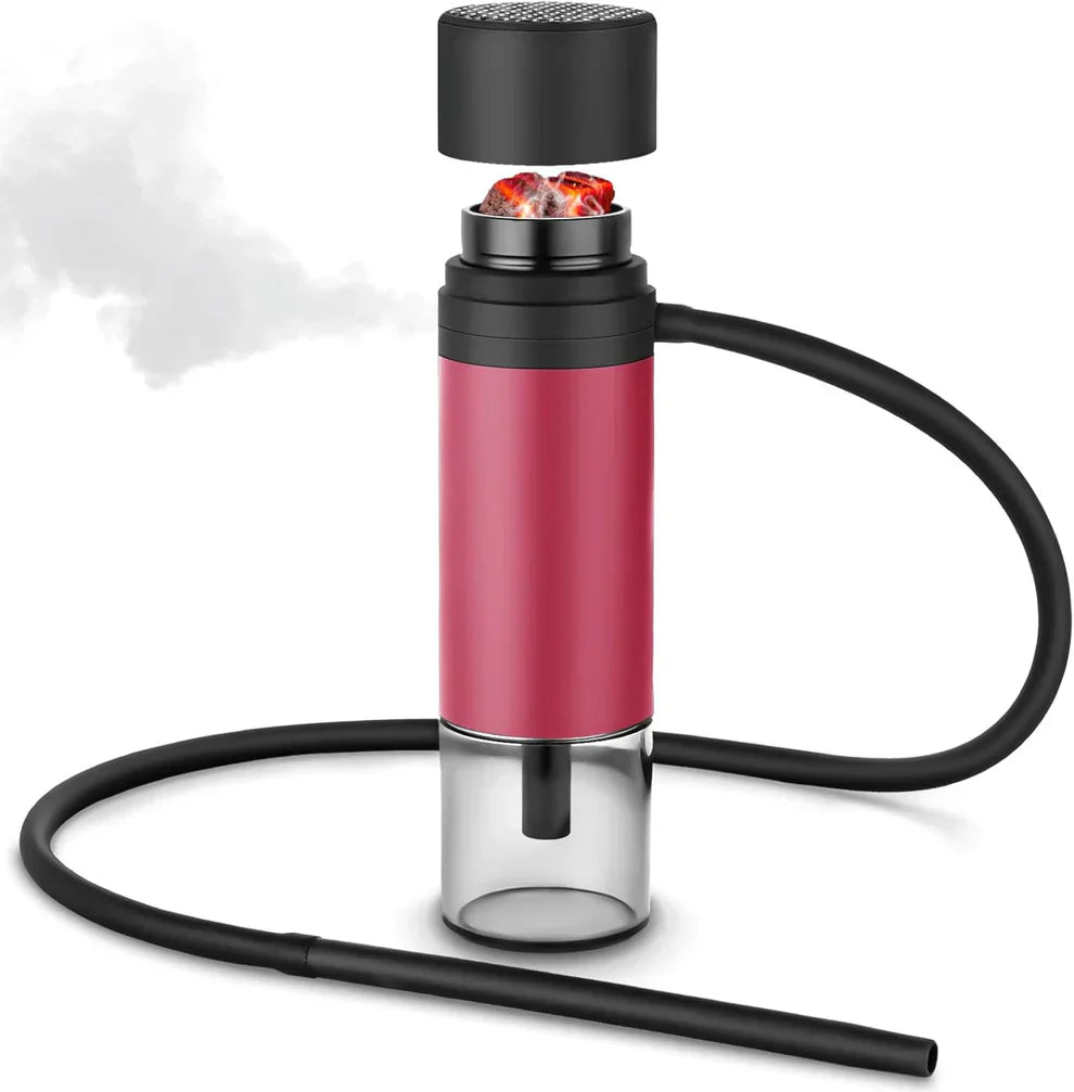 Portable Heavy Smoke  Hookah ➕ Free delivery In UAE 🎁