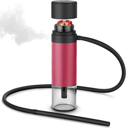 Portable Heavy Smoke  Hookah ➕ Free delivery In UAE 🎁