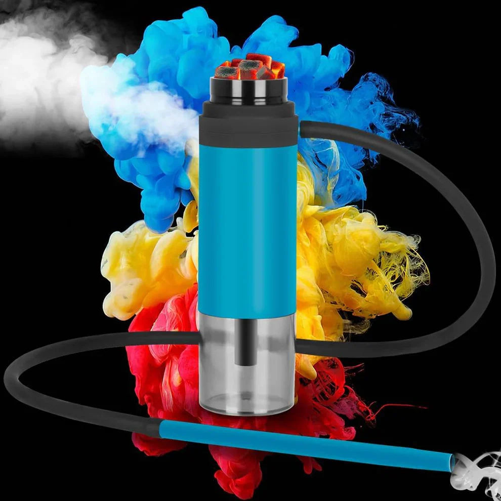 Portable Heavy Smoke  Hookah ➕ Free delivery In UAE 🎁