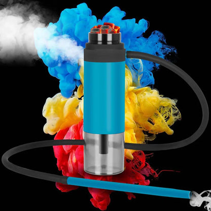 Portable Heavy Smoke  Hookah ➕ Free delivery In UAE 🎁