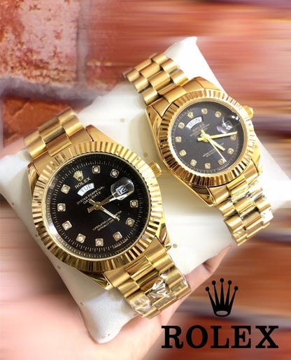 ROLEX COUPLE WATCH  ➕ BOX ➕ FREE DELIVERY  🎁