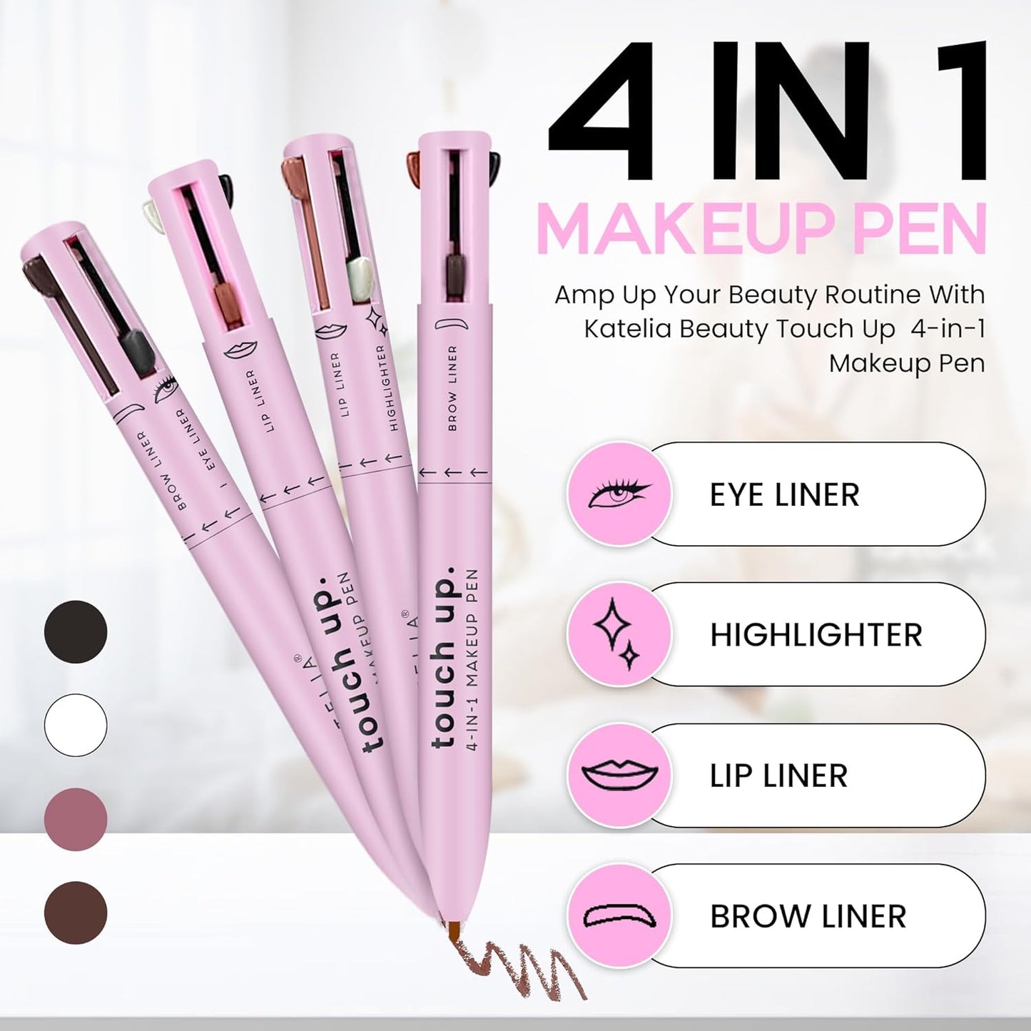 4-in-1 Makeup Pen ➕ Free delivery 🎁
