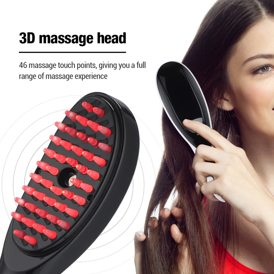 Electric Vibration Hair Growth Comb Massager