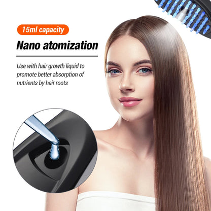 Electric Vibration Hair Growth Comb Massager