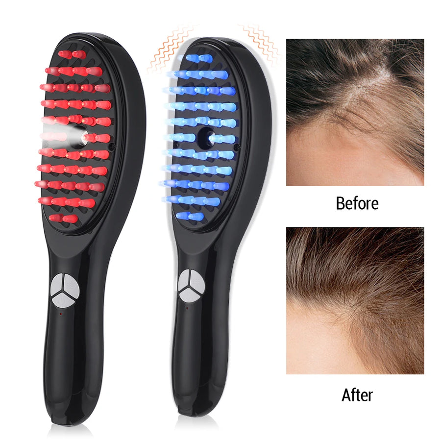 Electric Vibration Hair Growth Comb Massager
