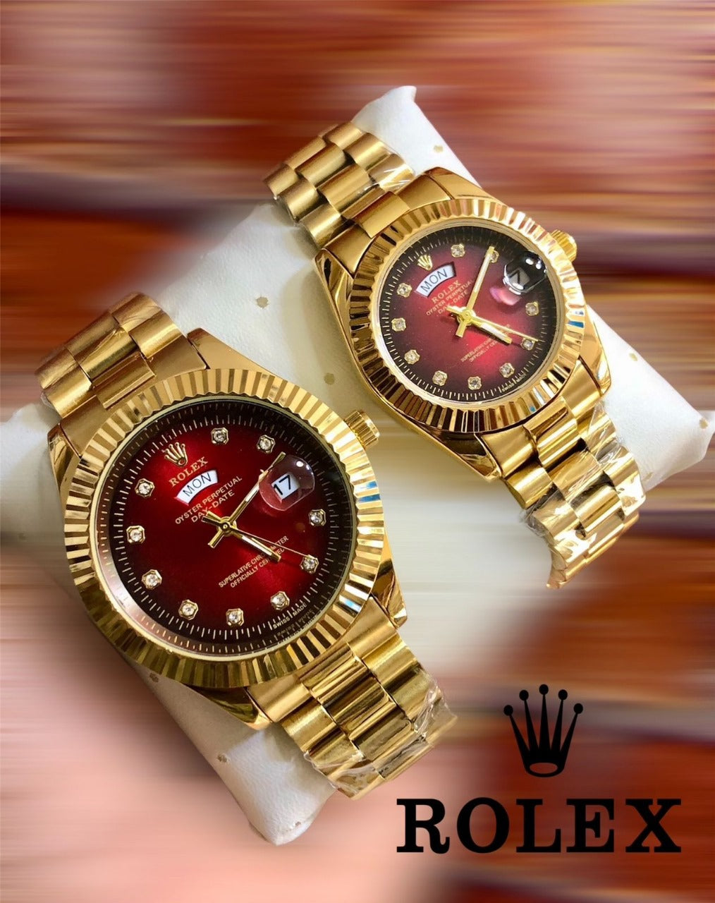 ROLEX COUPLE WATCH  ➕ BOX ➕ FREE DELIVERY  🎁