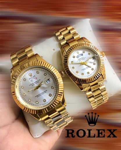 ROLEX COUPLE WATCH  ➕ BOX ➕ FREE DELIVERY  🎁