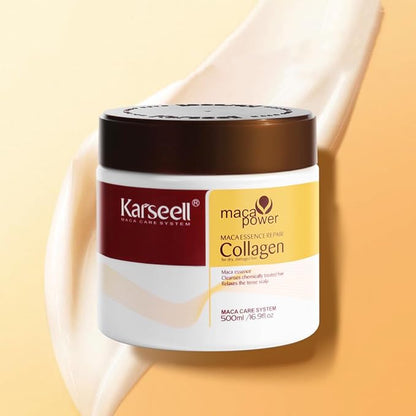 Karseell Collagen Hair Mask (500ML) ➕ FREE DELIVERY 🎁