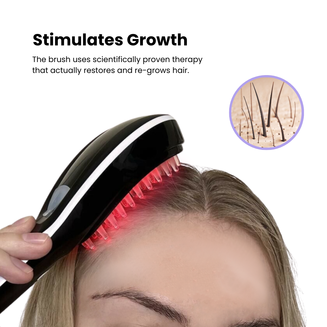 Electric Vibration Hair Growth Comb Massager